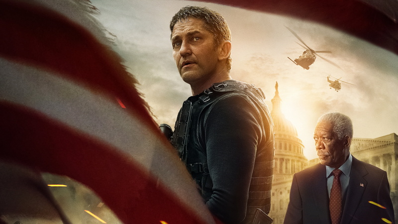 Angel Has Fallen, 4K, Movie, Gerard Butler, Morgan man