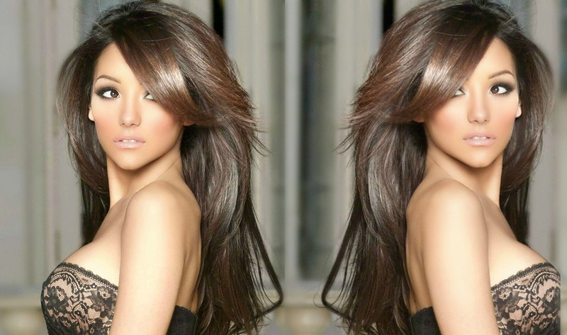 Woman, Models, Model, collage, strapless, top, Melanie Iglesias, women, black, lace, s, 720P