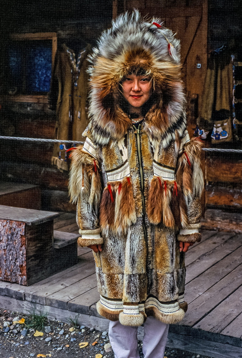 decoration, fur coat, woman, tribe, fur, ancient, fabric, traditional, lifestyles, culture, warm clothing, real people, young, outdoors, beautiful woman