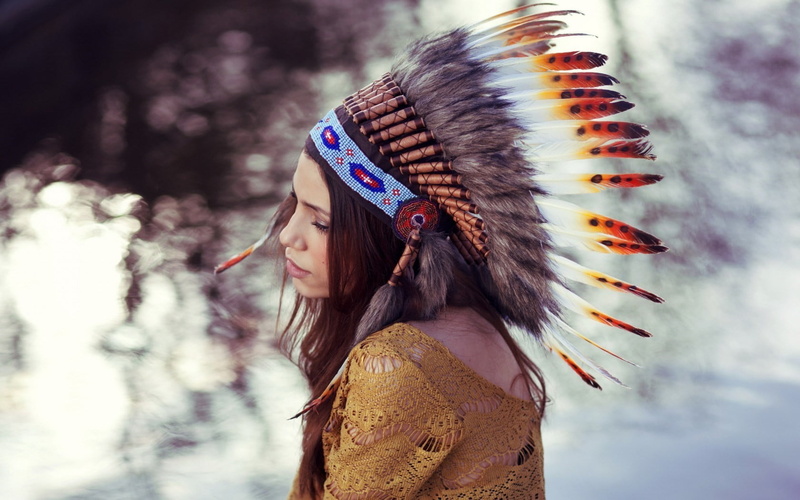 headdress, face, 720P, sweater, beauty, headwear, nature, model, portrait, hairstyle, redhead, hair, one person, women, young women, beautiful woman, outdoors
