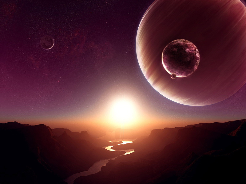 digital universe, hd, universe, 720P, sun, digital, rising