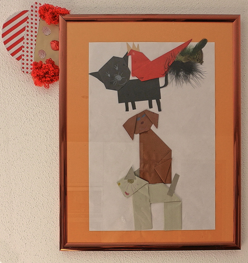 children picture, mammal, art and craft, Do It Yourself, origami, drawing - art product, Children, craft, Picture, no people, multi colored, 2K, photograph