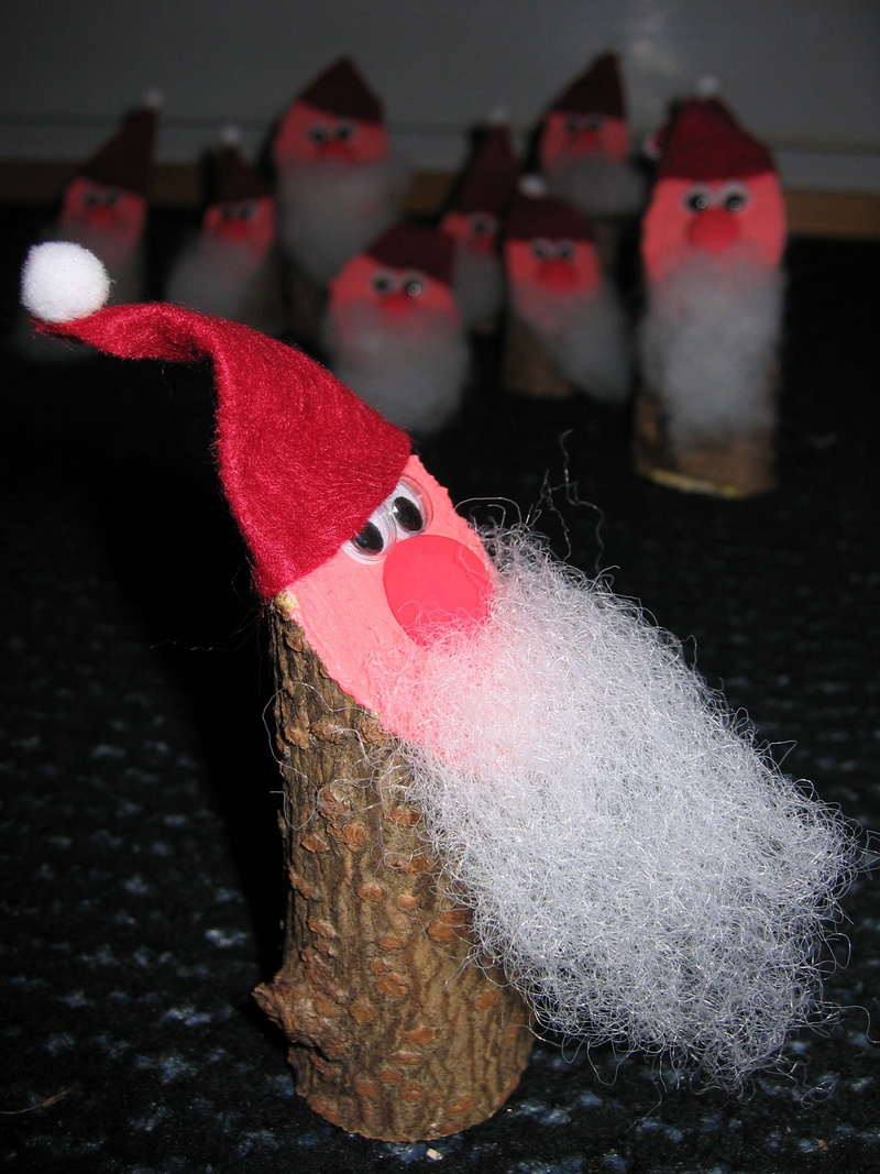 make your own, christmas decoration, toy, white, representation, indoors, no people, santa claus, still life, decoration, focus on foreground, children