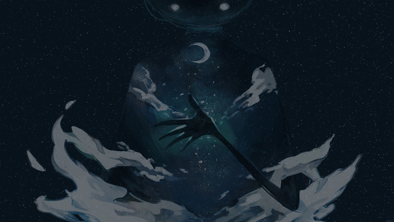 space, creativity, black color, nature, art product, outdoors, star - space, water, astronomy, no people, paint, abstract, 2K, sea, sky, night, deemo piano stars