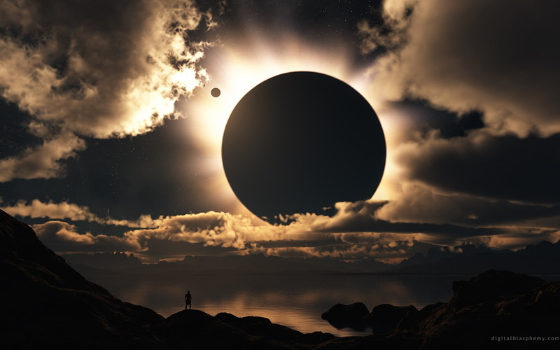 720P, sky, eclipse, sunlight