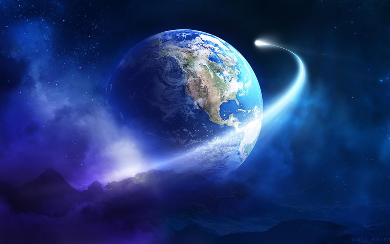 1080P, earth, orbit, planet