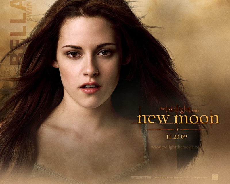portrait, western script, Movie, Twilight, beautiful woman, Kristen Stewart, 720P, long hair, text, headshot, young adult, young women, adult, front view