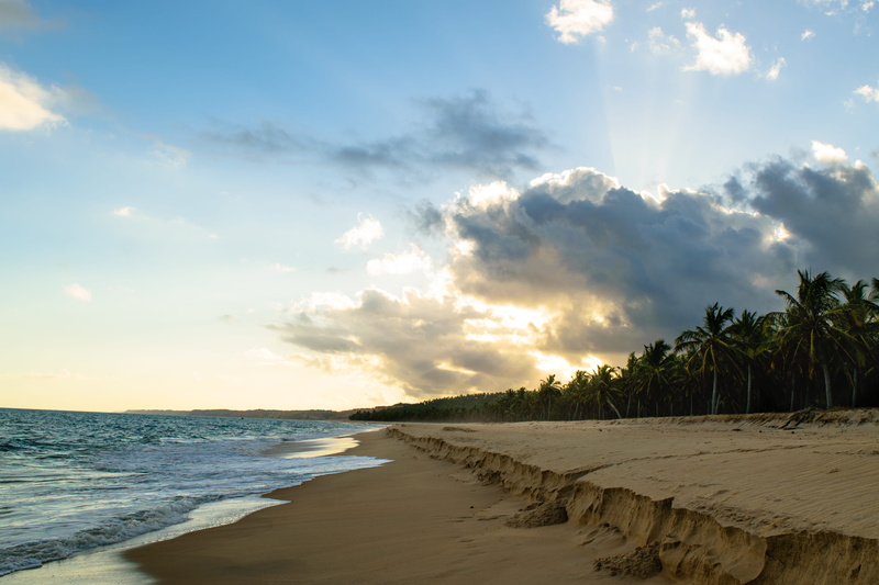 cloud - sky, sand, outdoors, tree, trip, coconut palm tree, idyllic, beauty in nature, palm tree, viajes, playa, palmeras, sol_y_playa, land