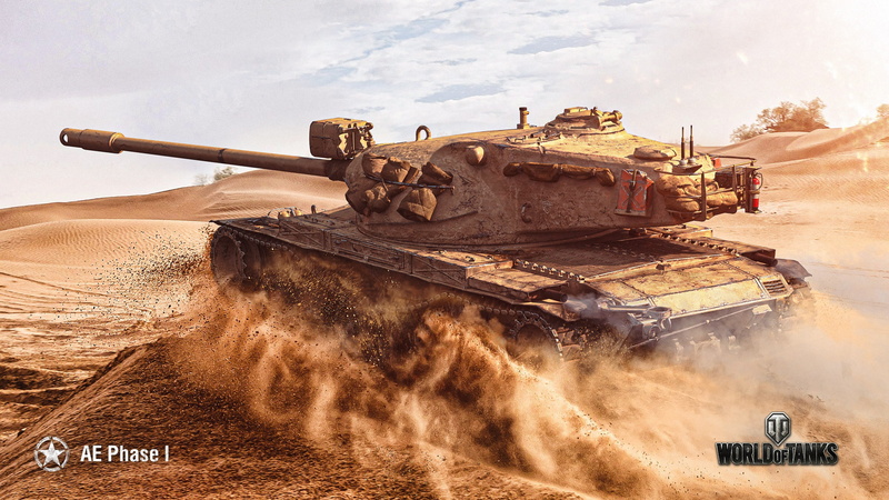 Video Game, AE Phase I, Tank, World Of Tanks, 2K