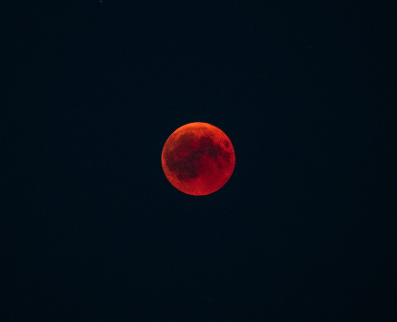 planet - Space, sky, black Color, 2K, outdoors, night, moonlight, ecipse, meteor Crater, moon Surface, blue, moon, science, backgrounds, blood, red, dark