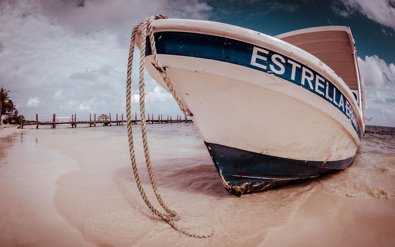 boat, black, white, estrella, 2560x1600, beaches, beach, ocean, 2K, tropical