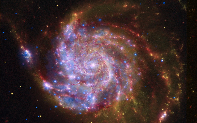 scenics - nature, constellation, night, luminosity, messier 101 or ngc 5457 galaxia, astronomy, infinity, globular star cluster, no people, star - space
