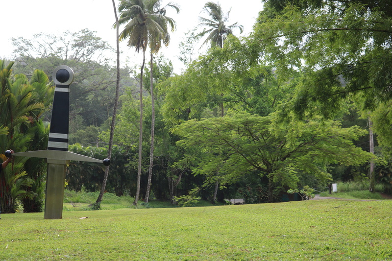 scenics - nature, outdoors, garden, martinique, foliage, knight, idyllic, heritage, west indies, land, plant, tranquil scene, sword, tropical, growth, 5K