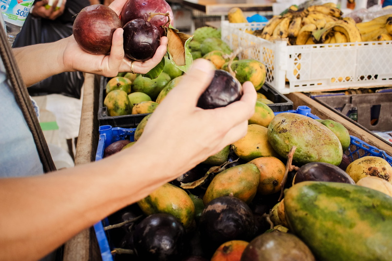 market, buying, apple, consumerism, mango, market stall, hand, human body part, fort de france, fruits, wellbeing, avocado, organic, grocery store, bazaar