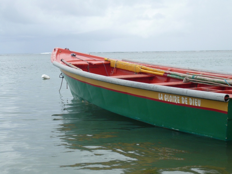 day, sea, transportation, tranquility, fishing boat, waterfront, scenics - nature, floating on water, caribbean, outdoors, cloud - sky, no people, rowboat