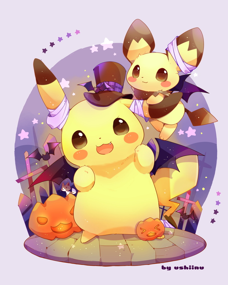 purple, pokemon, enjoyment, pikachu, cute, arts culture and entertainment, event, pink color, nature, 1080P, people, smiling, party - social event, mammal