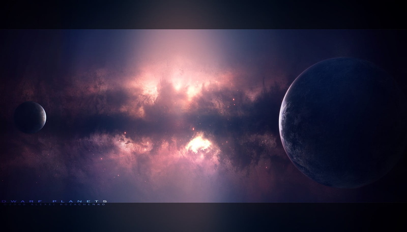 sphere, full moon, 720P, nature, star - space, astronomy, horizon, dark, night, space art, scenics - nature, cloud - sky, solar system, galaxy, sky, outdoors
