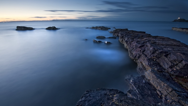 tranquil scene, rocky coastline, rock formation, sunset, land, rock - object, high resolution images of nature 3840x2160, tranquility, beauty in nature