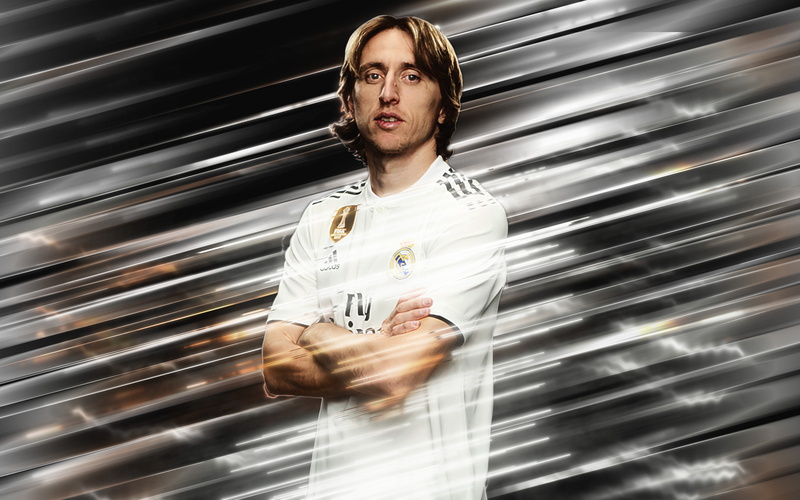 Luka Modrić, 4K, Real Madrid C.F., Luka Modric, Soccer, Croatian