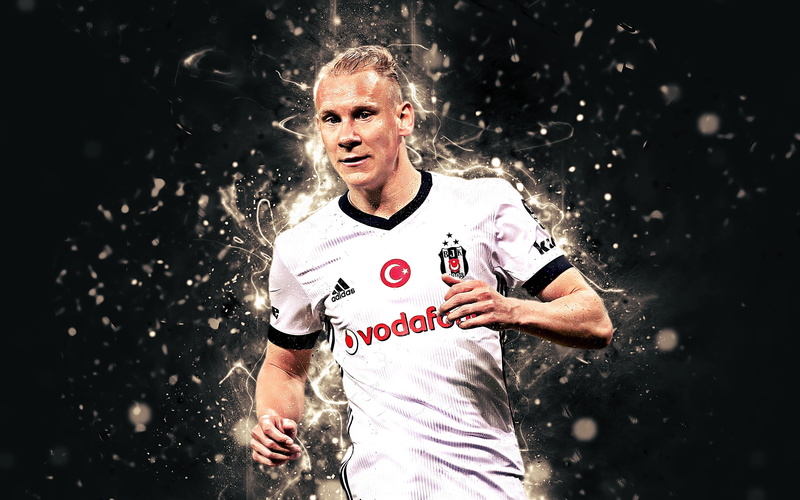 Croatian, Domagoj Vida, Soccer, 4K, Beşiktaş J.K.