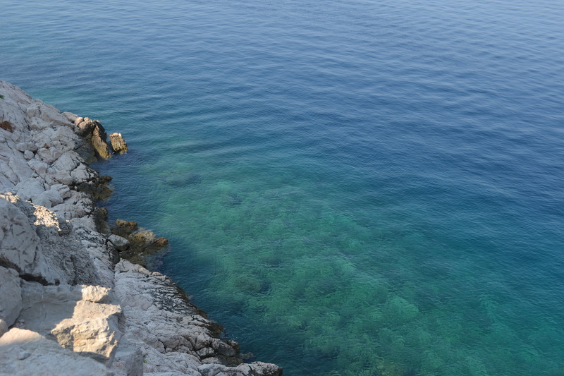 tranquility, europe, day, clear, coast, sea, 4K, crystal, tourism, nature, travel, adriatic sea, blue, idyllic, rippled, rock - object, high angle view