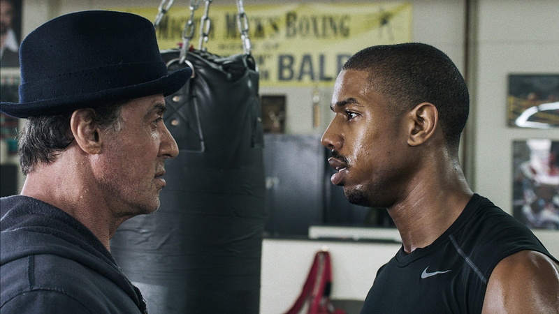 Adonis Johnson, Rocky Balboa, 1080P, Creed, Movie, Michael B. Jordan, Sylvester Stallone