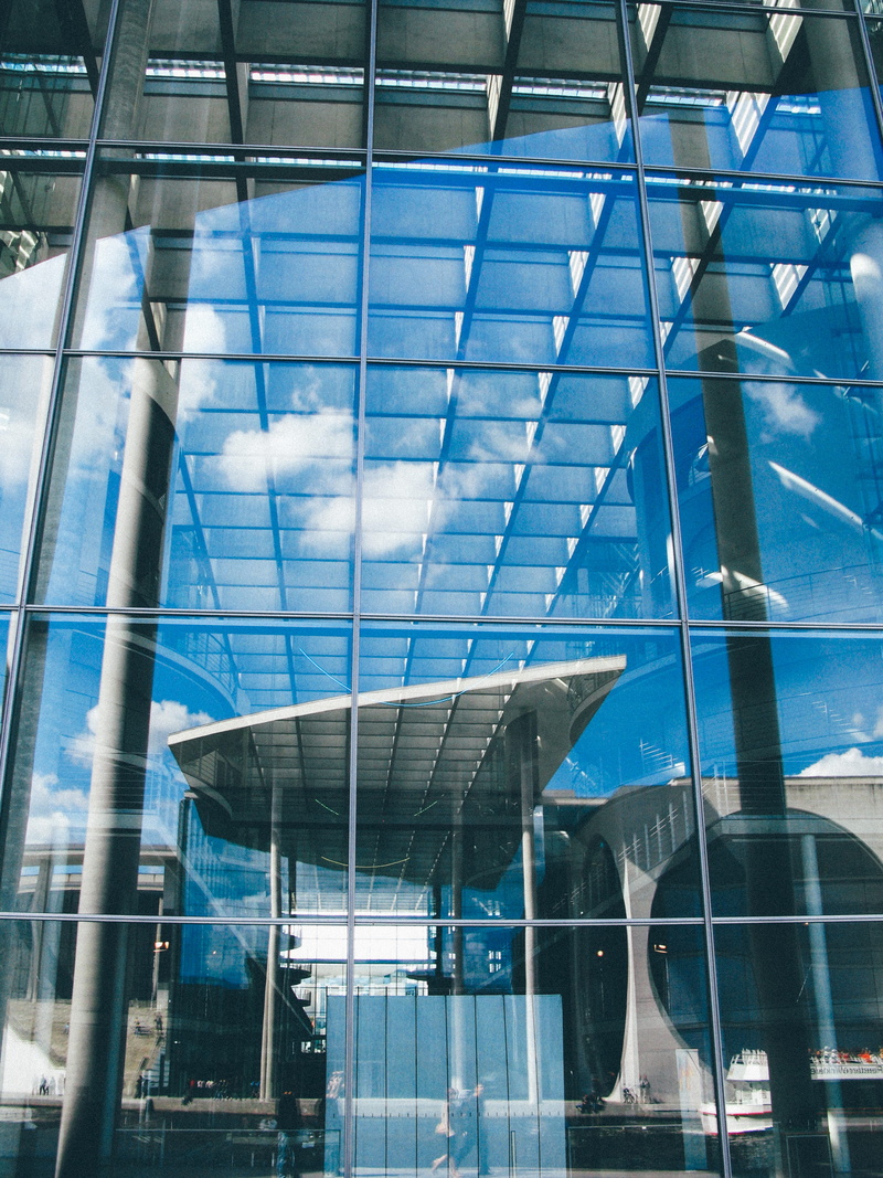 blue, modern, shelter, observatory, control tower, transportation, 2K, transparent, glass - material, convention center, sphere, airport, rural, nature
