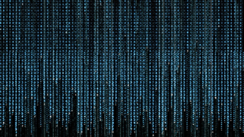 black, global communications, abstract, night, copy space, arts culture and entertainment, technology, no people, full frame, coding, The Matrix, textile