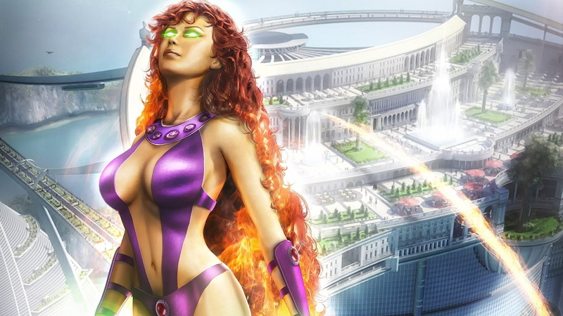 Starfire (DC Comics), 720P, Comics, Starfire