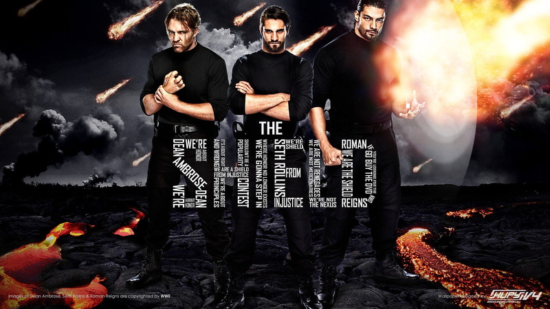 wrestling, 1080P, wwe, Roman Reigns, Seth Rollins, Dean Ambrose, The Shield