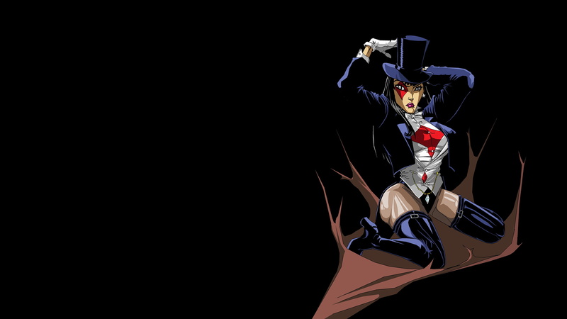 hd, black, cartoon/comic, 2K, zatanna