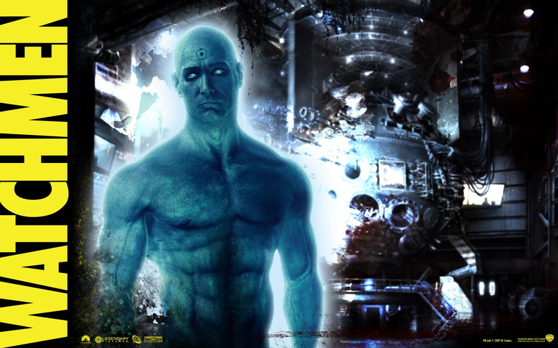 Watchmen, Dr. Manhattan, DC Comics, 1080P, movies