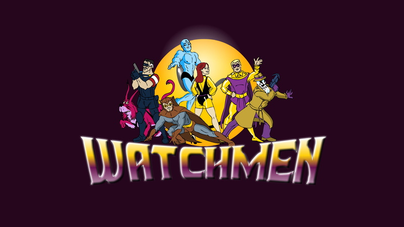 Doctor Manhattan, Owlman (DC Comics), Silk Spectre, Rorschach, Watchmen, 1080P, Nite Owl, Ozymandias (Watchmen)
