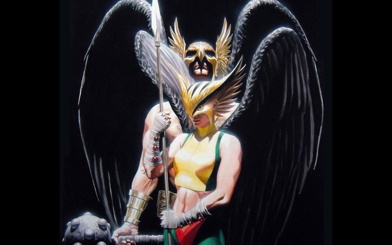 Hawkman, 720P, Comics, Hawkgirl, Justice Society of America
