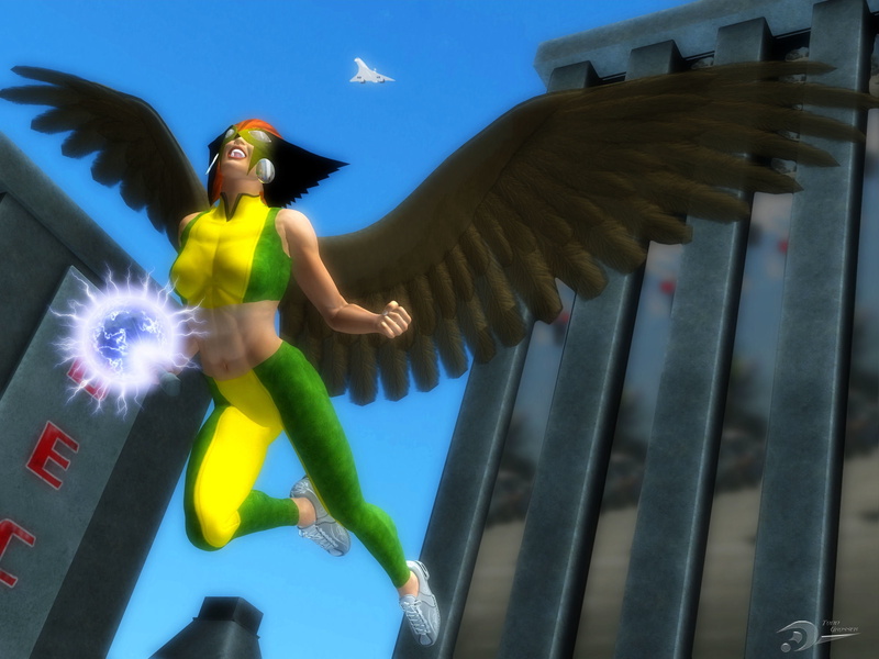 1080P, Hawkgirl, Comics