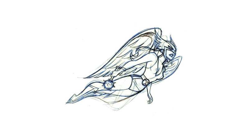 Comics, 1080P, Hawkgirl