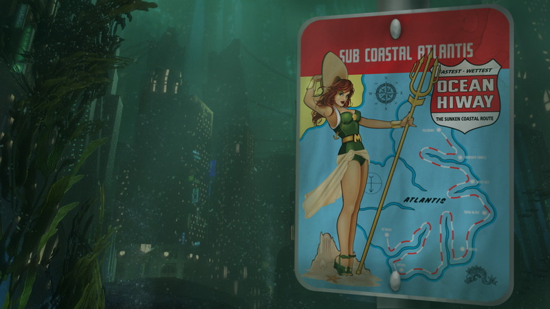Mera (DC Comics), 1080P, DC Bombshells, Comics, Mera