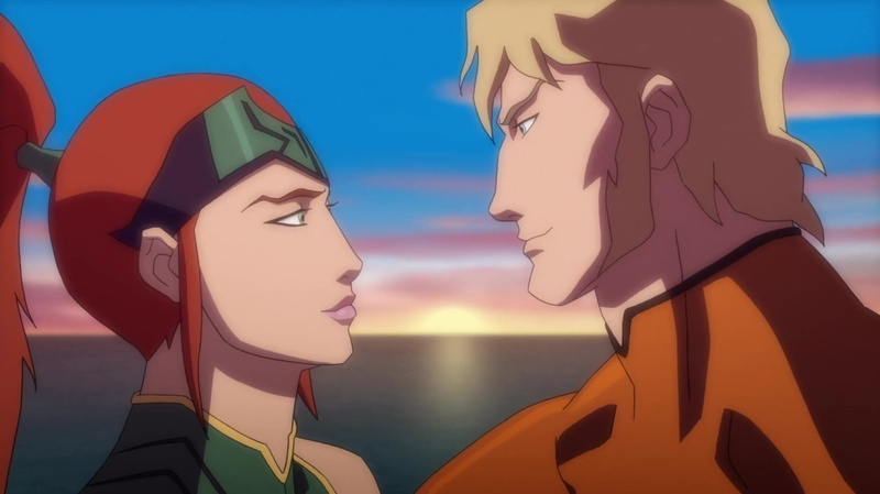 DC Comics, Justice League: Throne of Atlantis, Arthur Curry, Mera (DC Comics), Movie, Aquaman, 720P