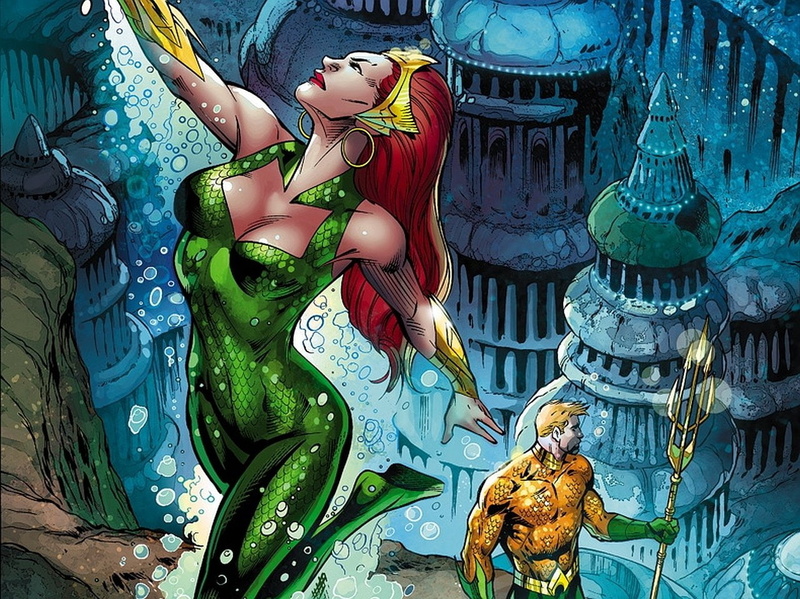 720P, Comics, Aquaman, Mera (DC Comics)