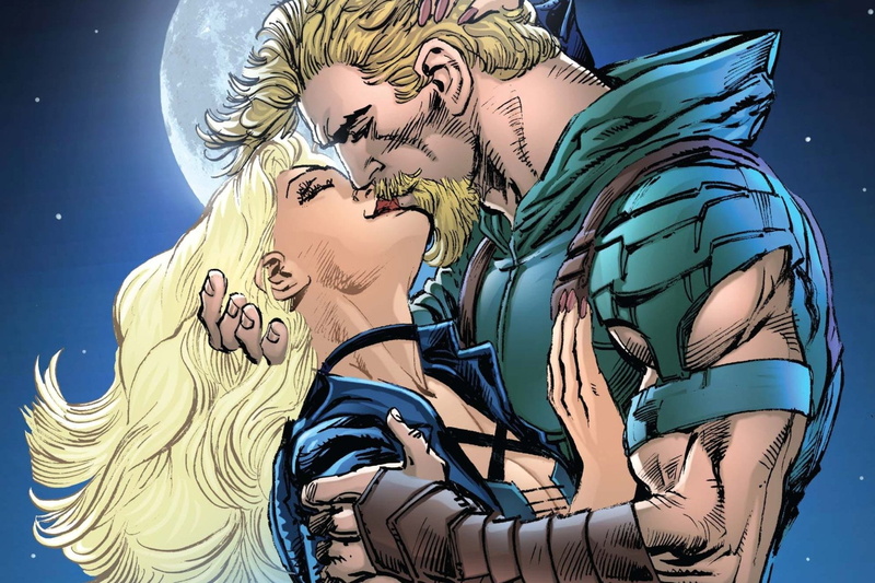 DC Comics, 1080P, Comics, Green Arrow, Black Canary