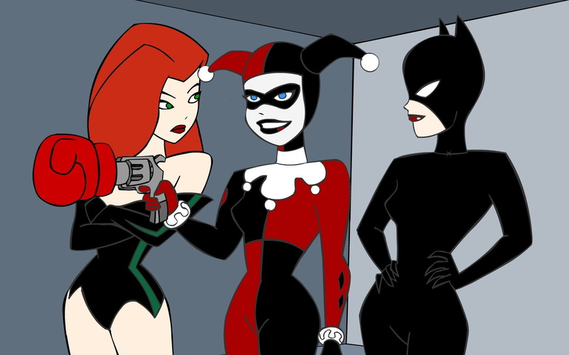 720P, ivy, poison, catwoman, harley, quinn