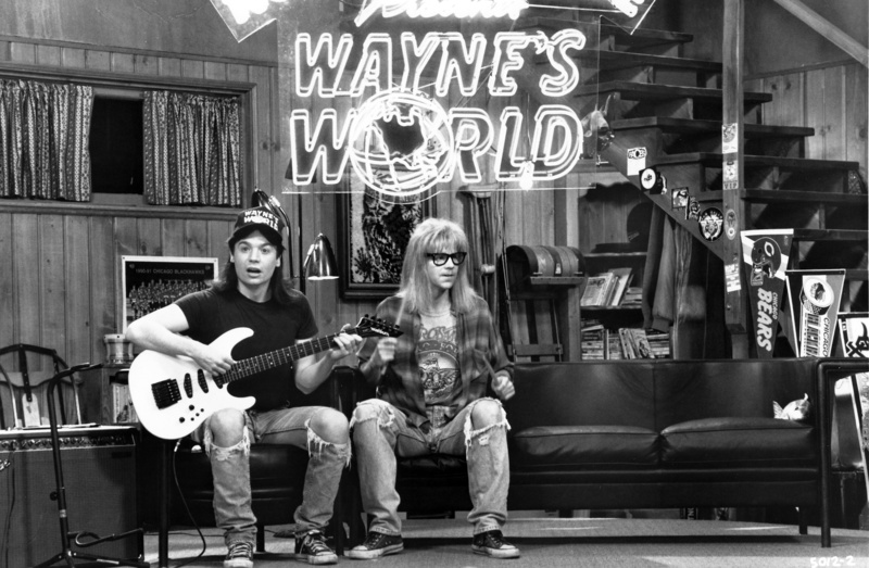 movie, world, waynes, metal, comedy, 2K, waynes world, heavy
