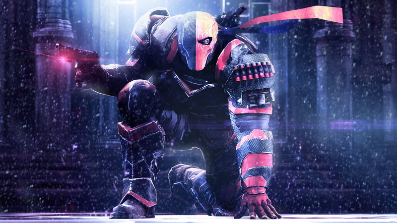 4K, video games, Deathstroke, Batman: Arkham Origins