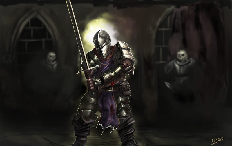 Darkest Dungeon, Armor, Sword, 1080P, Video Game, Warrior, Knight