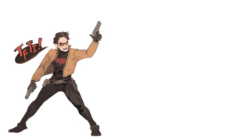 Jason Todd, Batman, 1080P, Red Hood, gun