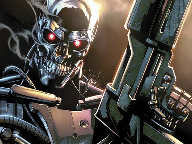 720P, terminator, hd, robocop, comics