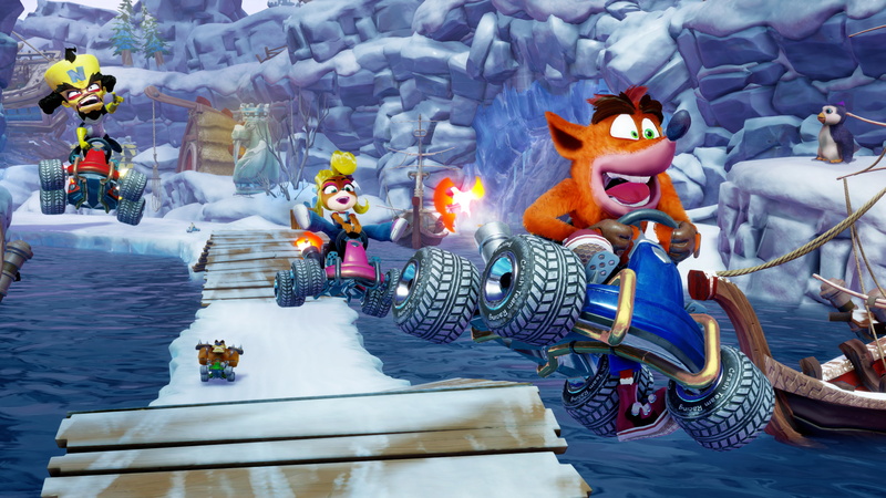 Crash Team Racing, Video Game, Crash Bandicoot, 4K