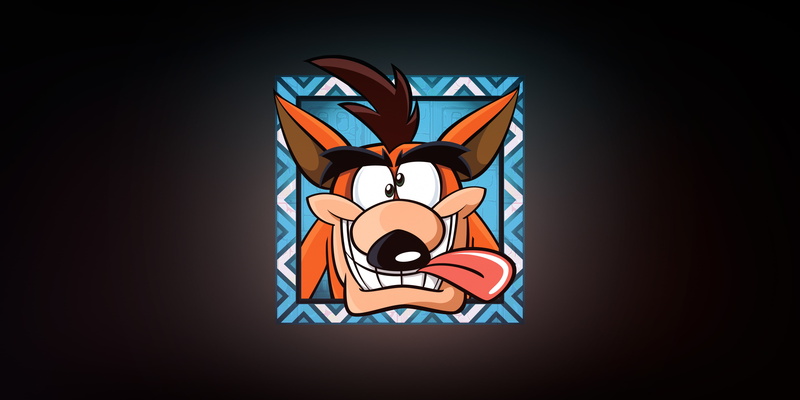 Crash, Minimalism, Characters, The game, Game Art, Arthur Zambaldi, Face, Illustration, Crash Bandicoot, Art, 4K, Fox, Bandicoot, by Arthur Zambaldi