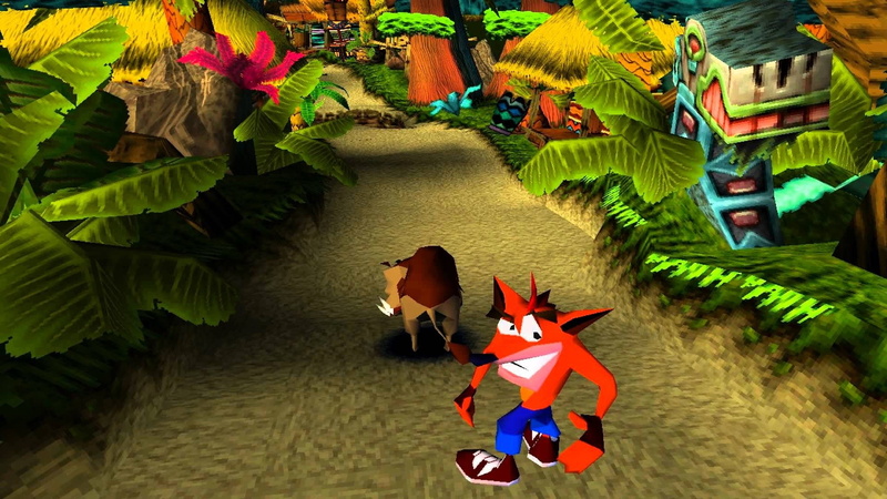 crash bandicoot, 1080P