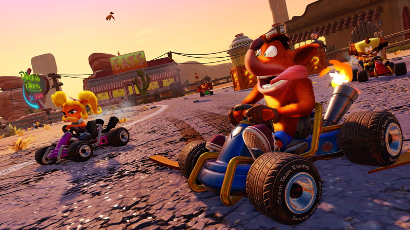 Crash Bandicoot, 4K, Crash Team Racing, Video Game